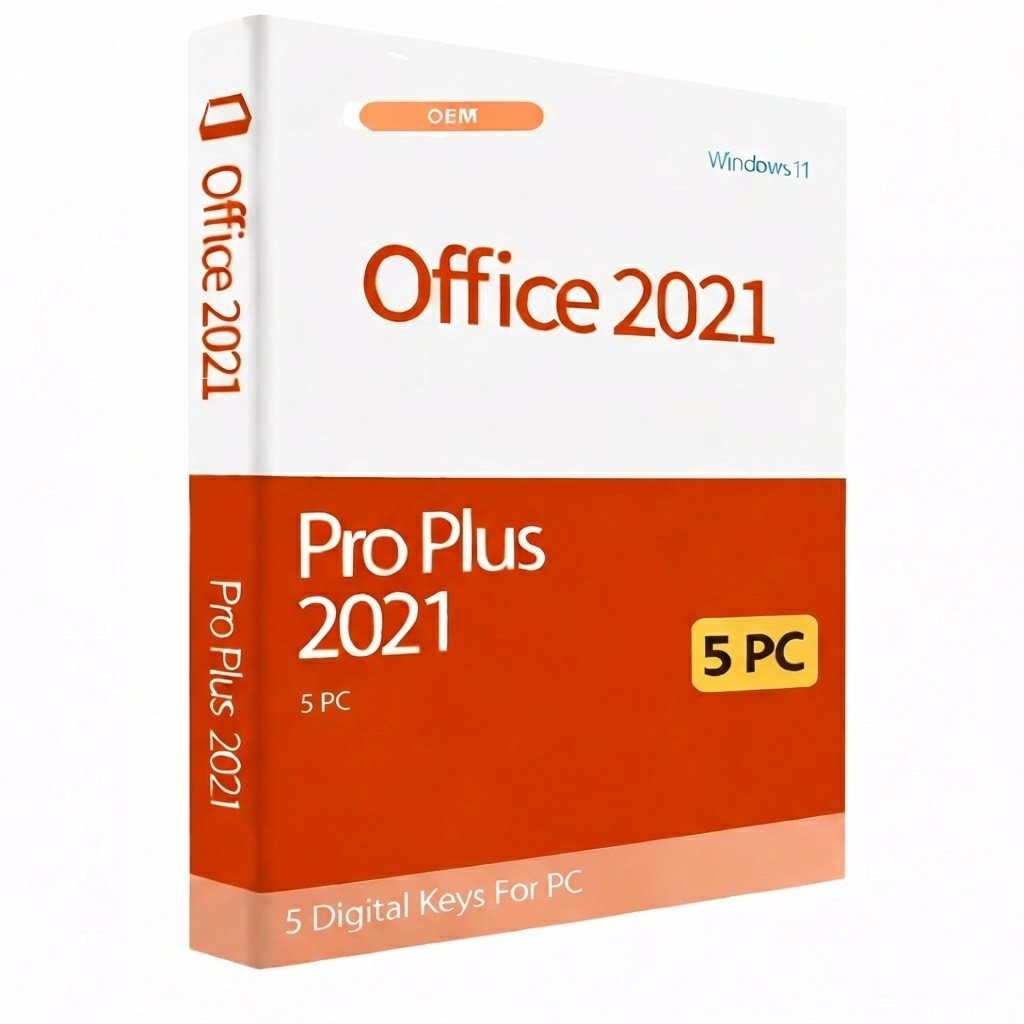 אופיס 2021 פרו פלוס התקנה חד פעמית ל-5 מחשבים | Office 2021 Professional Plus